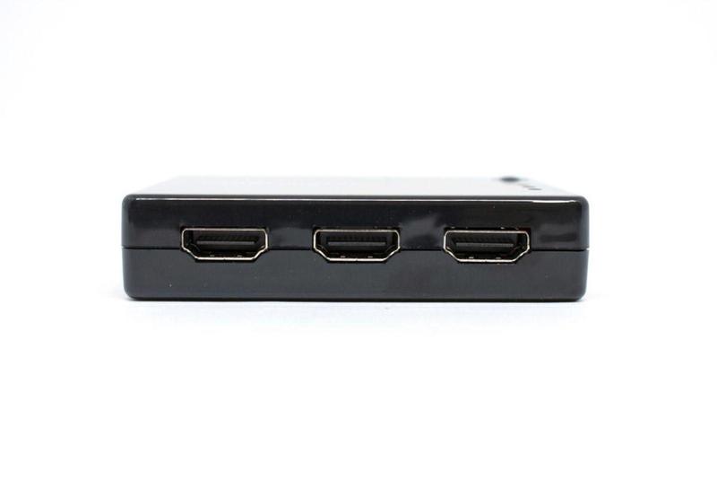 Imagem de Switch HDMI 3 portas c/ controle remoto - Knup Importacao