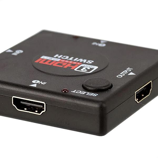 Imagem de Switch Hdmi 3 Portas - Cirilo Cabos