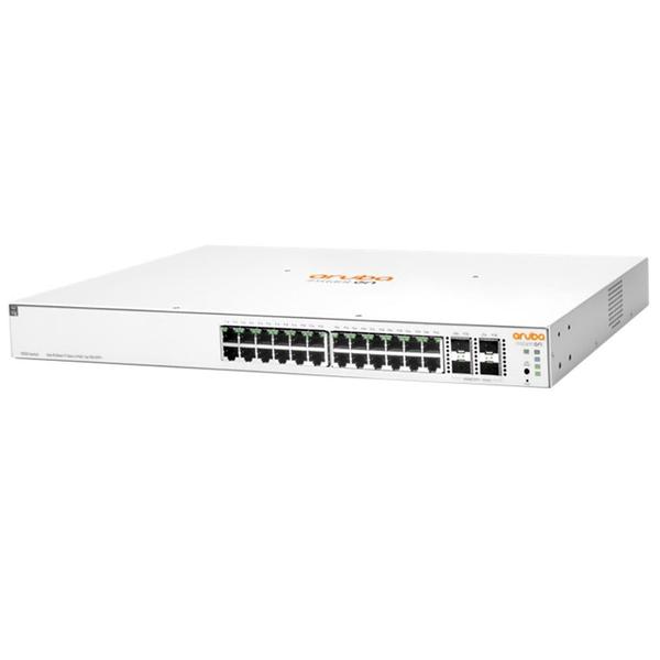 Imagem de Switch HPE Aruba 1930 24G 4x SFP 1/10Gbe RJ45 10/100/1000Mbp, Layer 2+ Gerenciável - JL682A 