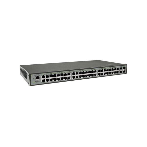 Imagem de Switch Intelbras 48 portas 10/100/1000 + 4 Gbic SG 5204 MR