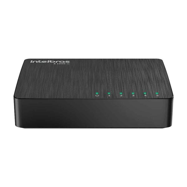 Imagem de Switch Intelbras S1005G, 5 Portas Gigabit Ethernet - 4760081