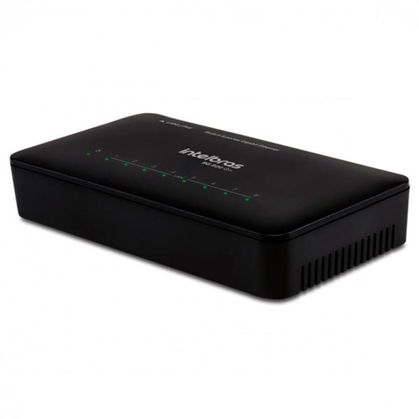 Imagem de Switch Intelbras SG 800Q+, 10/100/1000 Mbps, Fast Ethernet, 8 Portas - 4760079