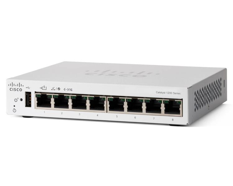 Imagem de Switch inteligente Cisco Catalyst 1200-8T-D 8 portas GE