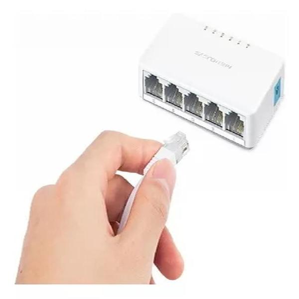 Imagem de Switch Mercusys Ms105 05 Portas 10/ 100Mbps