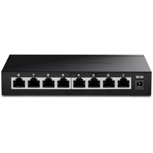 Imagem de Switch para jogos TRENDnet TEG-S380 de 8 portas 2,5 GBASE-T 40 Gbps