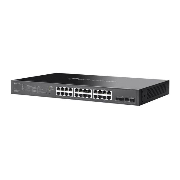 Imagem de Switch Smart 24 Portas TP-Link Gigabit C/16 Portas PoE+ C/4 Slots SFP - TL-SG2428LP