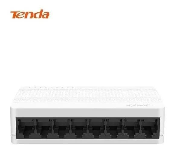 Imagem de Switch Tenda S108 10/100Mbps 8 Portas