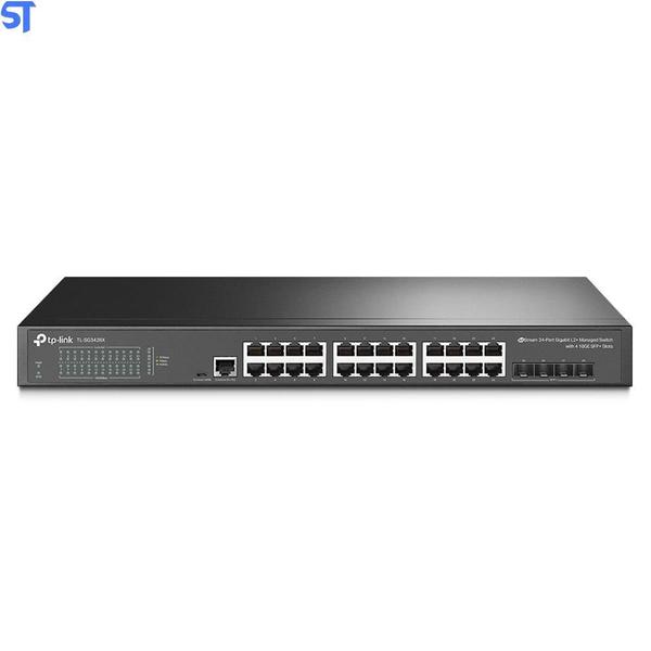 Imagem de Switch Tp-Link 24 Portas 24P Tl-Sg3428X 24P Giga 4 10Ge Sfp+