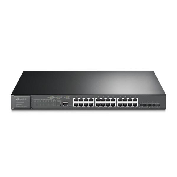 Imagem de Switch TP-LINK Gigabit 24 Portas Poe+ 4 SFP 10G TL-SG3428XMP