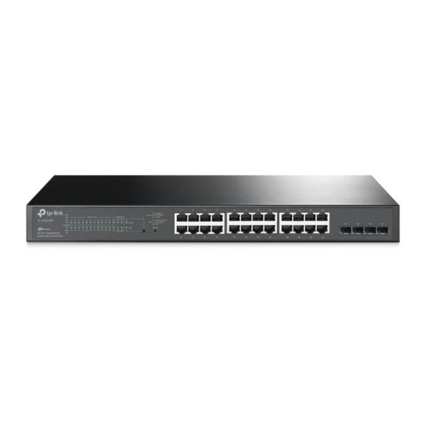 Imagem de Switch TPLink, 24 Portas PoE, 4 Portas SFP  TLSG2428P