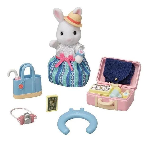 Sylvanian Conj. Viagem Final Semana Mamae Coelho Neve 5641 - Epoch Imagem de Sylvanian Conj. Viagem Final Semana Mamae Coelho Neve 5641