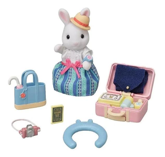 Imagem de Sylvanian Conj. Viagem Final Semana Mamae Coelho Neve 5641