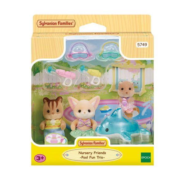 Imagem de Sylvanian Families Amigos do Jardim da Infância Diversão na Piscina 5749