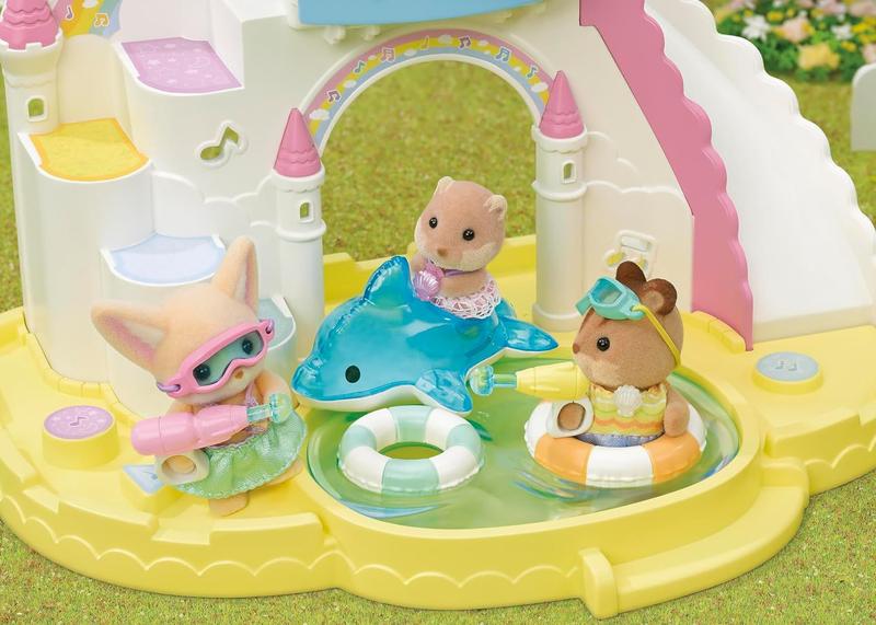 Imagem de Sylvanian Families Amigos do Jardim da Infância Diversão na Piscina