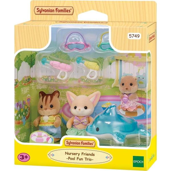 Sylvanian families amigos do jardim da infancia diversao na piscina epoch Imagem de Sylvanian families amigos do jardim da infancia diversao na piscina epoch