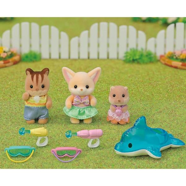 Sylvanian families amigos do jardim da infancia diversao na piscina epoch Imagem de Sylvanian families amigos do jardim da infancia diversao na piscina epoch