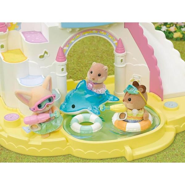 Sylvanian families amigos do jardim da infancia diversao na piscina epoch Imagem de Sylvanian families amigos do jardim da infancia diversao na piscina epoch