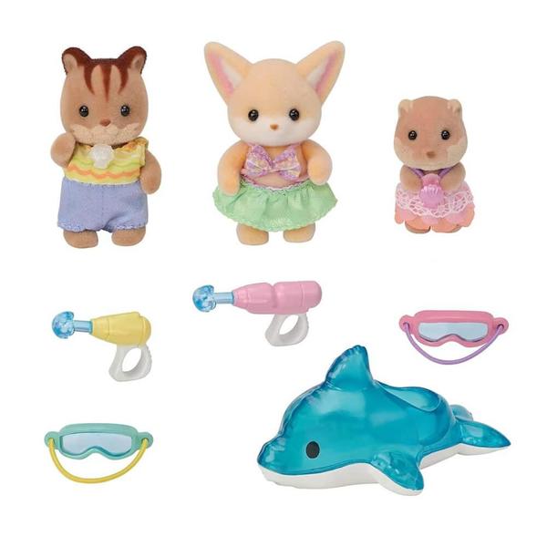 Sylvanian families amigos do jardim da infancia diversao na piscina epoch Imagem de Sylvanian families amigos do jardim da infancia diversao na piscina epoch