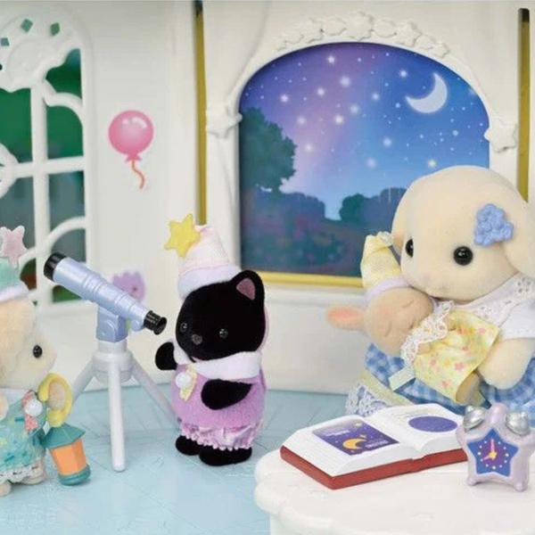 Imagem de Sylvanian Families Amigos Do Jardim Da Infância Noite Do Pij