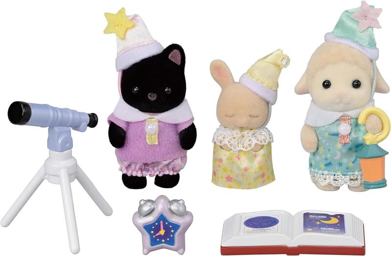 Imagem de Sylvanian Families Amigos do Jardim da Infância Noite do pijama 5750