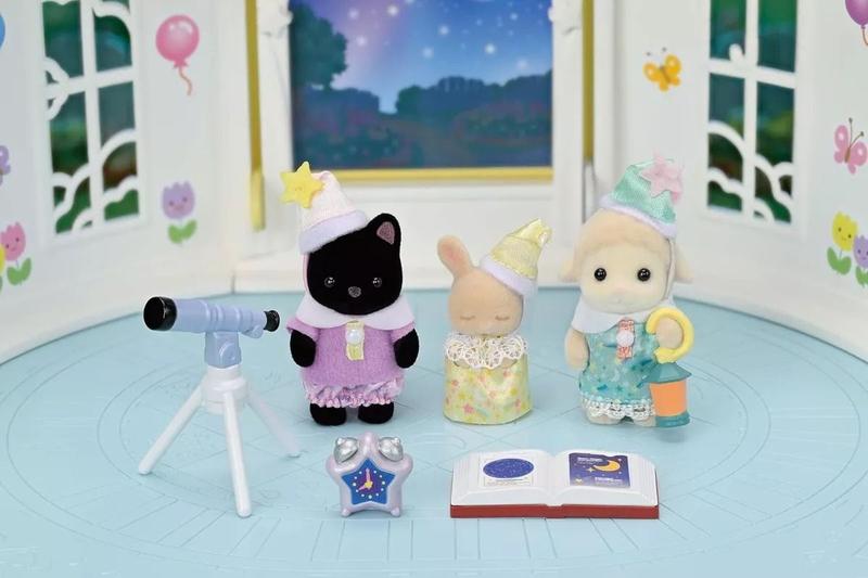 Imagem de Sylvanian Families Amigos Jardim Da Infância Noite Do Pijama