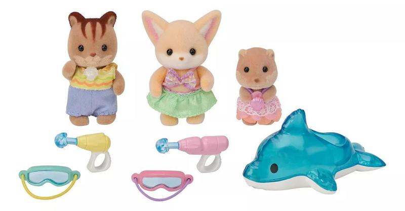 Imagem de Sylvanian Families Amigos Jardim Infância Diversão Piscina