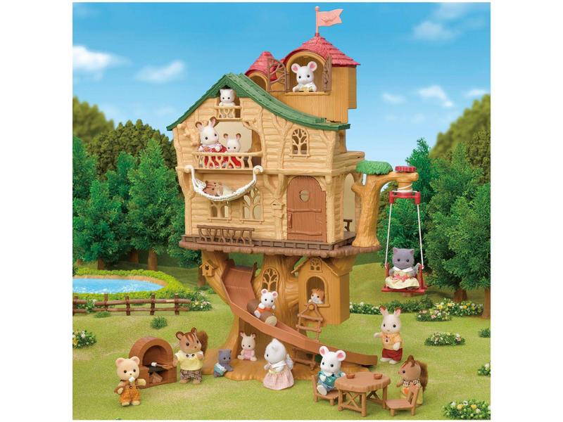 Imagem de Sylvanian Families Aventura na Casa da Árvore - com Acessórios Epoch Magia