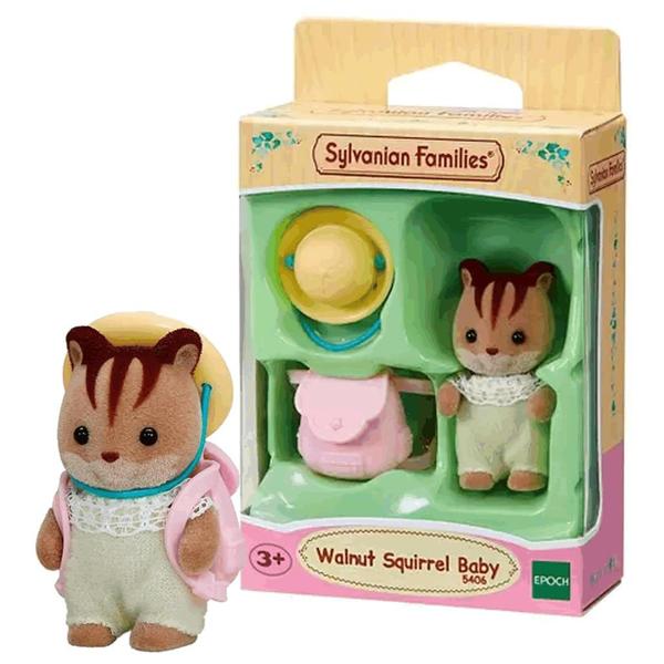 Imagem de Sylvanian Families - Bebe Esquilo Noz - 5406