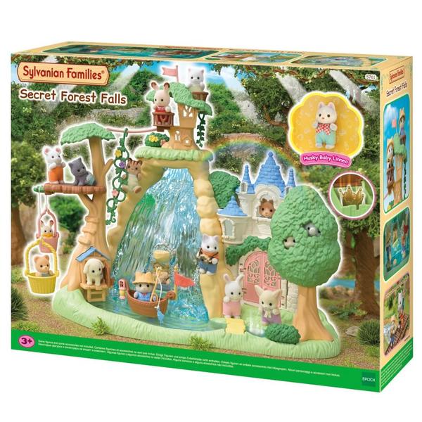 Sylvanian Families - Cachoeira da Floresta Secreta - Epoch Imagem de Sylvanian Families - Cachoeira da Floresta Secreta - Epoch