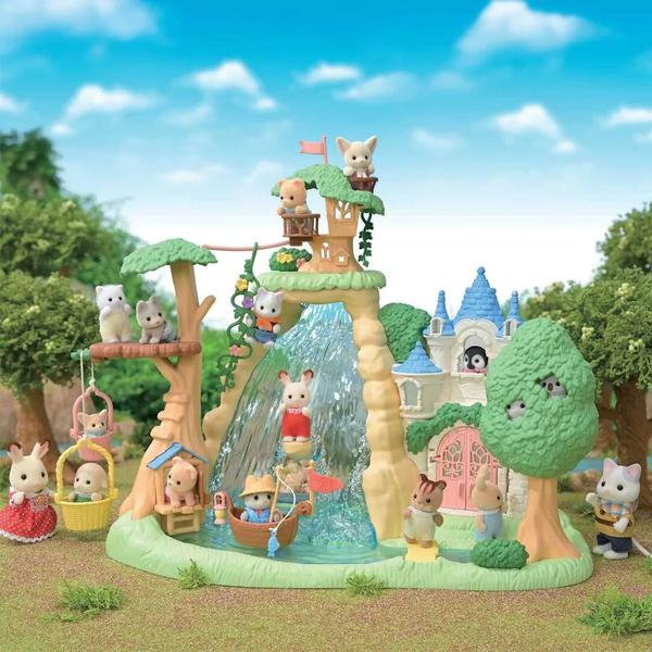 Sylvanian Families - Cachoeira da Floresta Secreta - Epoch Imagem de Sylvanian Families - Cachoeira da Floresta Secreta - Epoch