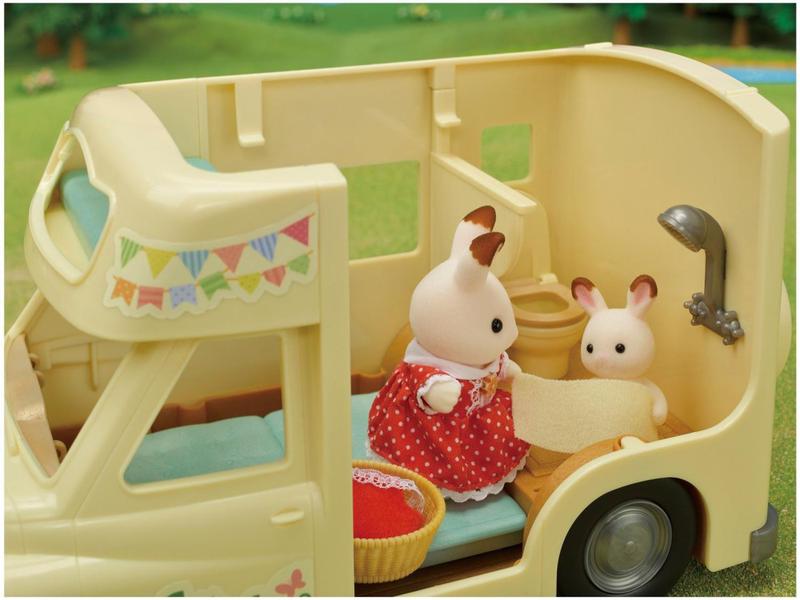 Imagem de Sylvanian Families Camping Van da Família - com Acessórios Epoch Magia