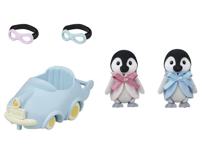 Imagem de Sylvanian Families Carrinho Brincar Bebês Pinguins Epoch