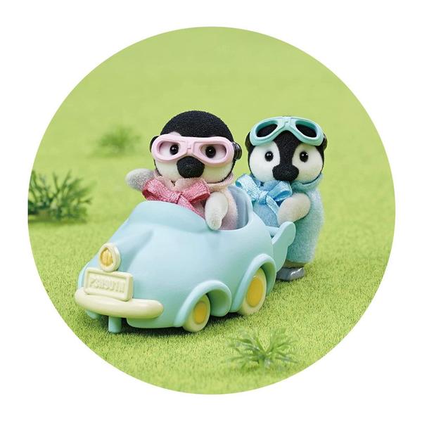 Imagem de Sylvanian Families Carrinho de Brincar Dos Bebês Pinguins 5695