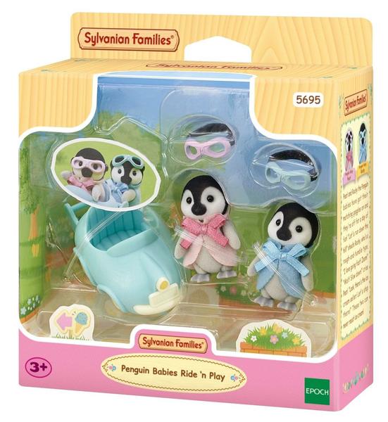 Imagem de Sylvanian Families - Carrinho de Brincar dos Bebês Pinguins - Epoch