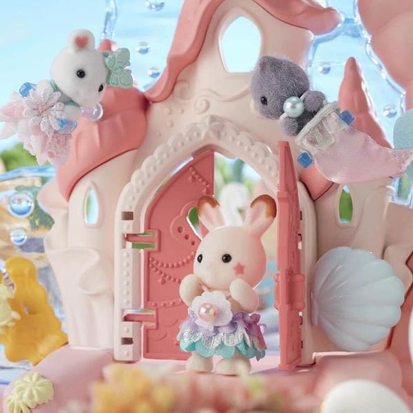 Imagem de Sylvanian families castelo de bebes sereia epoch