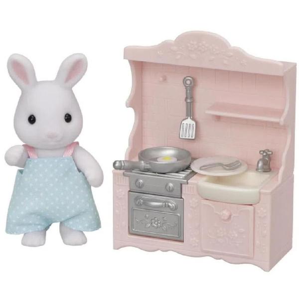 Imagem de Sylvanian Families Conj Cozinha Papai Coelho Neve Epoch - 5678