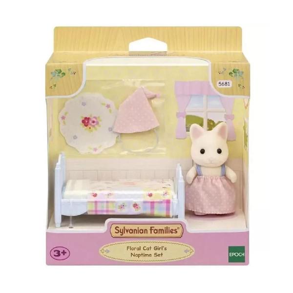 Imagem de Sylvanian Families Conjunto Cama Menina Gato Primavera 5681