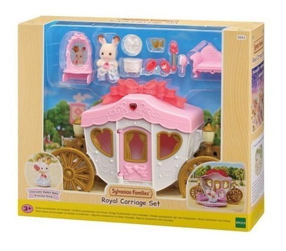 Sylvanian Families Conjunto Carruagem Real 5543 - Epoch Imagem de Sylvanian Families Conjunto Carruagem Real 5543