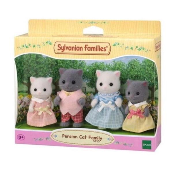 Imagem de Sylvanian Families Conjunto Família dos Gatos Persas  5054131054550