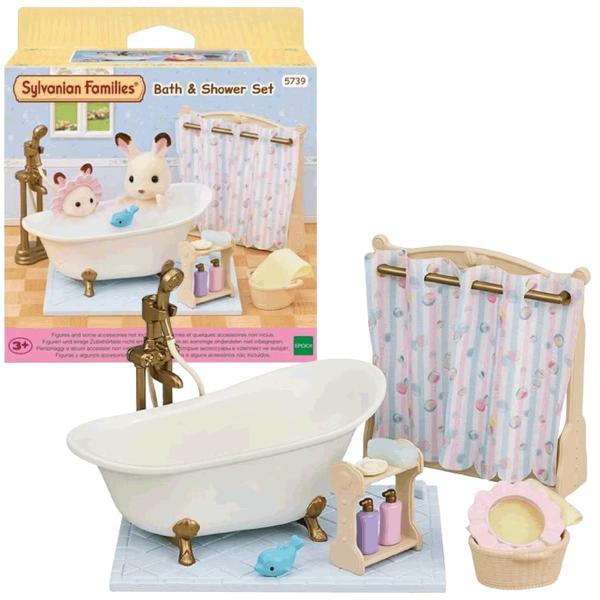 Imagem de Sylvanian Families Conjunto Hora do Banho e Chuveiro