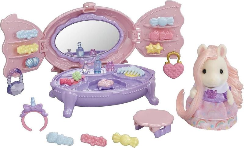 Sylvanian Families Conjunto Penteadeira Da Pônei - Epoch 5704 Imagem de Sylvanian Families Conjunto Penteadeira Da Pônei - Epoch 5704