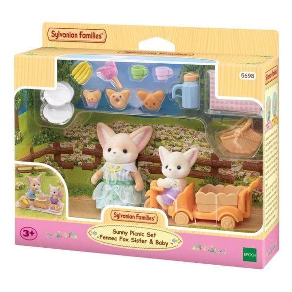 Sylvanian Families Conjunto Piquenique Ensolarado Epoch 5698 Imagem de Sylvanian Families Conjunto Piquenique Ensolarado Epoch 5698