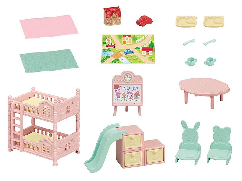 Sylvanian Families Conjunto Quarto De Bebe Classico 5397 - Epoch Imagem de Sylvanian Families Conjunto Quarto De Bebe Classico 5397