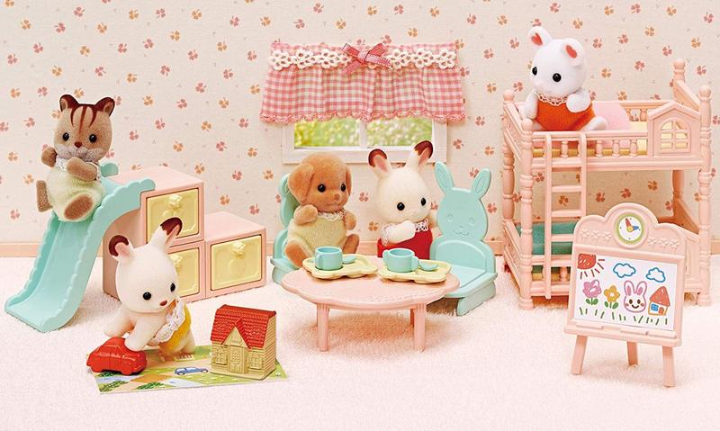 Sylvanian Families Conjunto Quarto De Bebe Classico 5397 - Epoch Imagem de Sylvanian Families Conjunto Quarto De Bebe Classico 5397