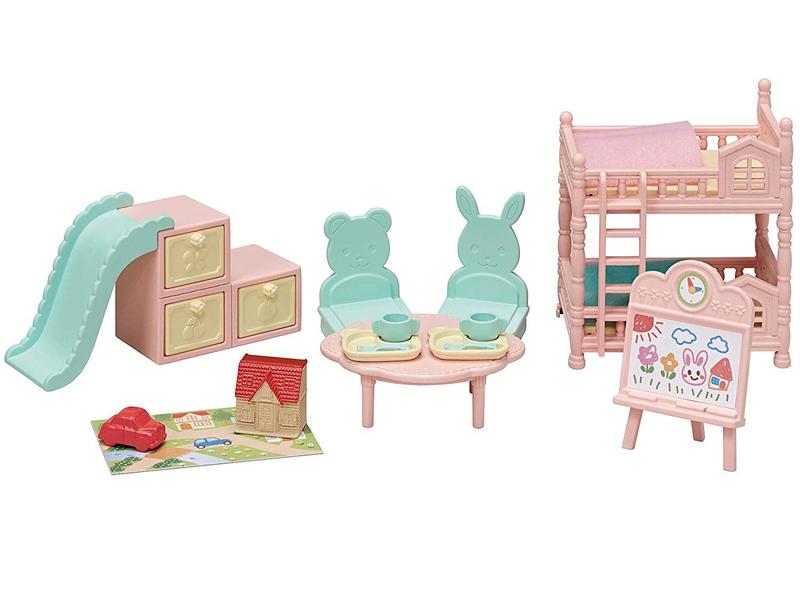 Sylvanian Families Conjunto Quarto De Bebe Classico 5397 - Epoch Imagem de Sylvanian Families Conjunto Quarto De Bebe Classico 5397
