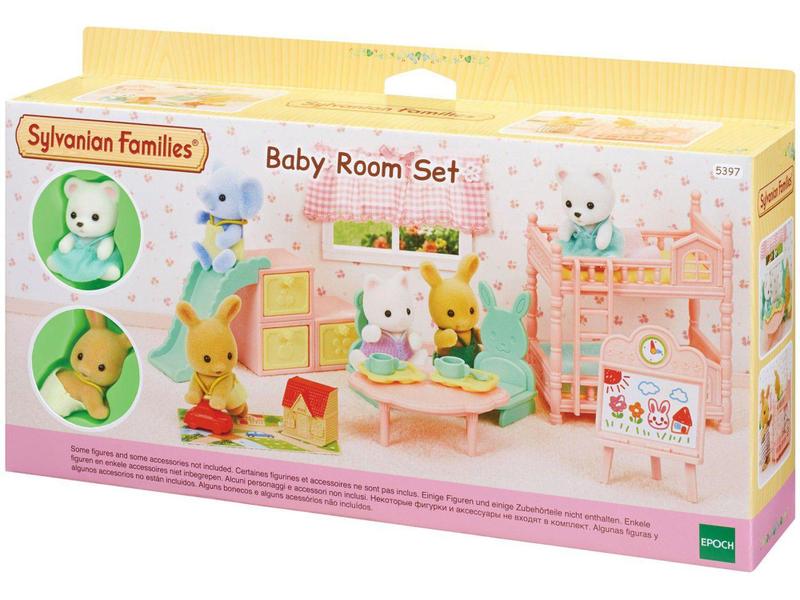 Imagem de Sylvanian Families Conjunto Quarto de Bebê - Clássico com Acessórios Epoch Magia