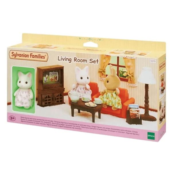 Imagem de Sylvanian Families - Conjunto Sala de Estar com Irmã Gato Primavera - Epoch