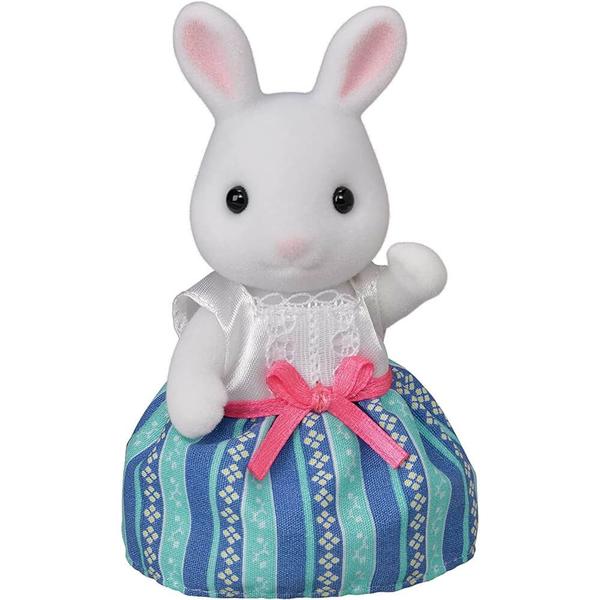 Imagem de Sylvanian families conjunto viagem fim semana mamae coelho neve epoch