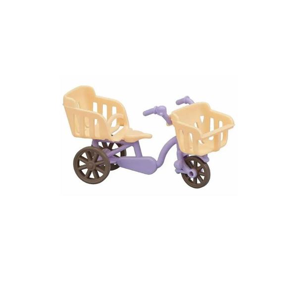 Imagem de Sylvanian Families Epoch Conjunto Passeio De Bicicleta Mamãe Gato Primavera 5680