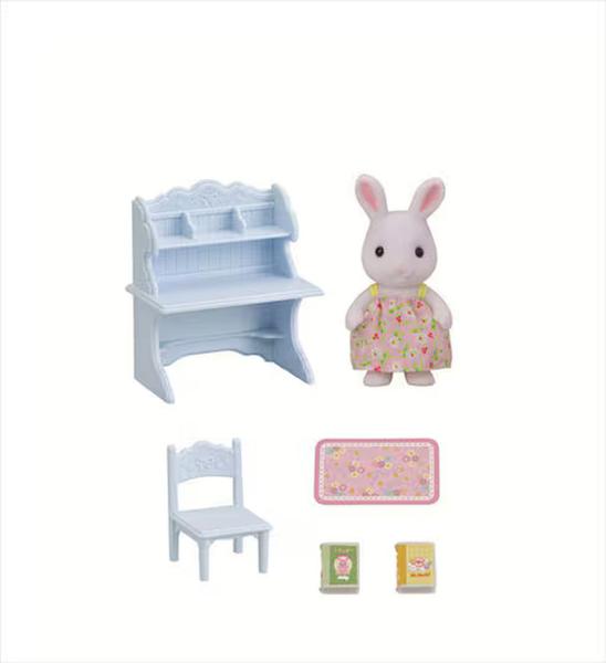 Imagem de Sylvanian Families Escrivaninha Menina Coelho Neve - Epoch 5679